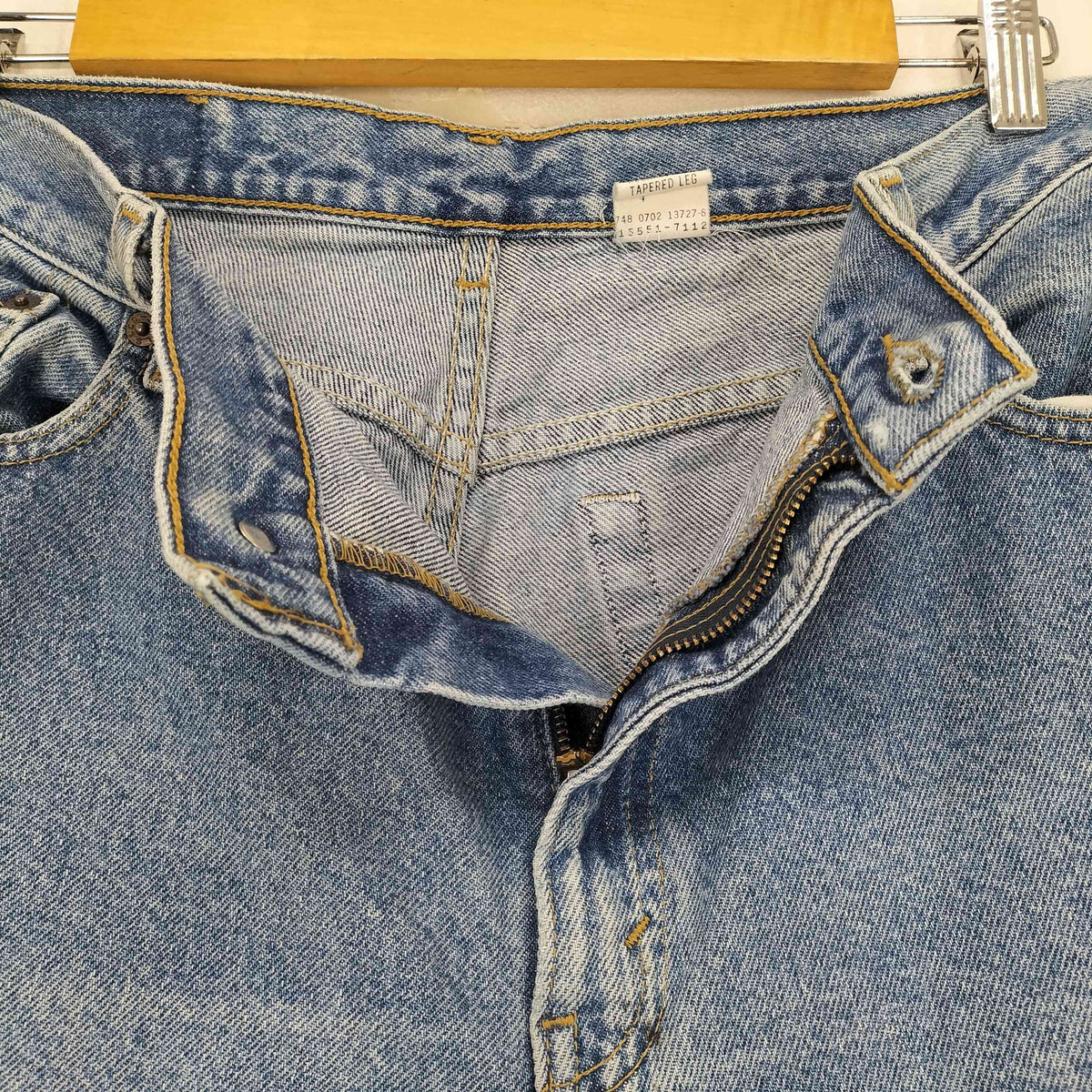 リーバイス Levis 550 ボタン裏748 02月07製 RELAXED FIT フロント