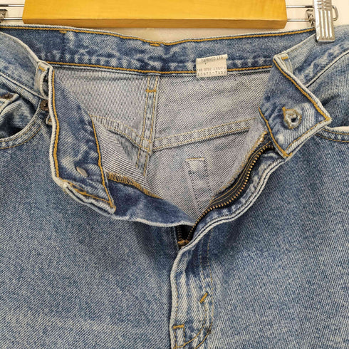 リーバイス Levis 550 ボタン裏748 02月07製 RELAXED FIT フロントデザインジップフライデニム メンズ JPN:M