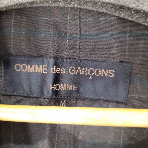 コムデギャルソンオム COMME des GARCONS HOMME 90s AD1996 田中オム 田中期 金文字タグ アーム切替チェック3Bテーラードジャケット メンズ JPN:M
