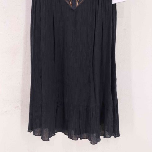 forbidden レーヨン インディアン調 ノースリーブワンピース short dress レディース