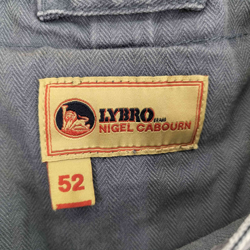 ナイジェルケーボン NIGEL CABOURN P-70 LYBRO NAVAL DUNGAREE HERRINGBONE OVERALL メンズ 52