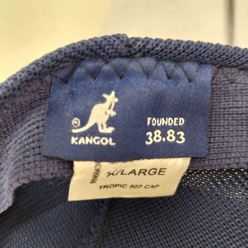 カンゴール KANGOL メッシュハンチング TROPIC 507 CAP BLUE ブルー メンズ JPN:XL