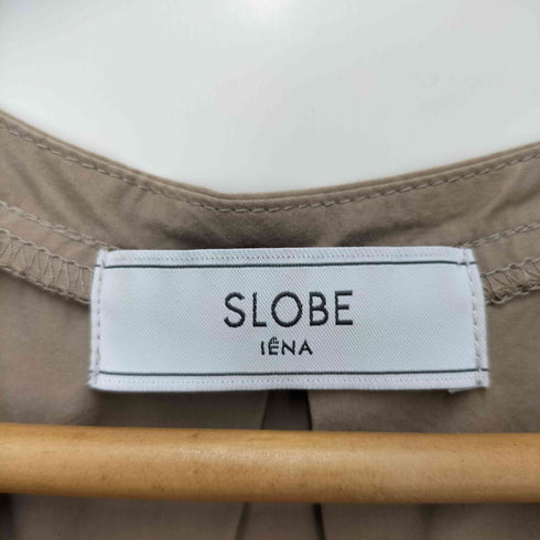スローブイエナ SLOBE IENA コットンフレアスリーブワンピース レディース 38