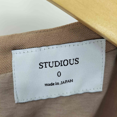 ステュディオス STUDIOUS リネンライクAラインレイヤードブラウス レディース JPN:0