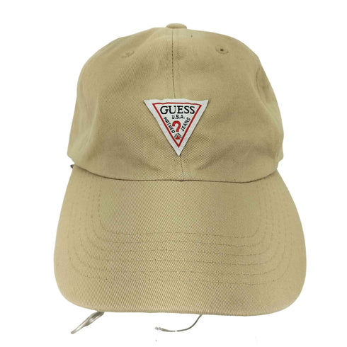 ゲス GUESS TRIANGLE LOGO CANVAS 6 PANEL CAP レディース FREE