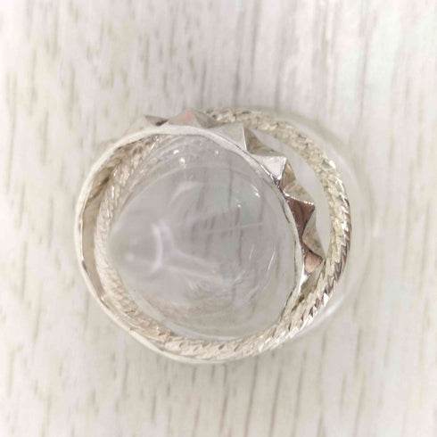 ORNER / オルネー Anneau Goujon&Code Ring 2連リング メンズ 16-17号