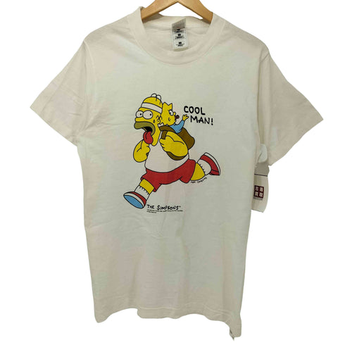 フルーツオブザルーム FRUIT OF THE LOOM 80-90s USA製 キャラクタープリントクルーネックTシャツ シングルステッチ メンズ S