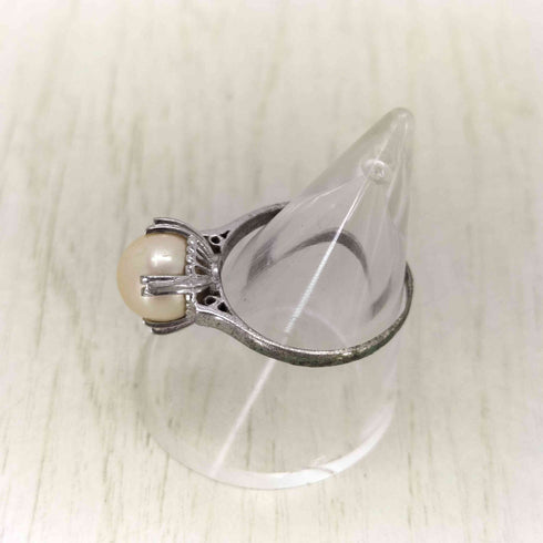 silver刻印 パールリング レディース 12