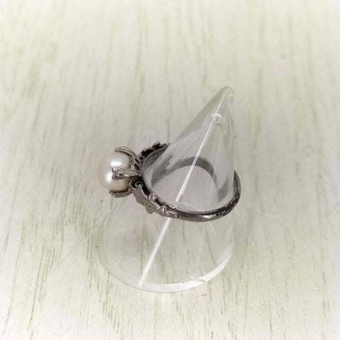 silver刻印 パールリング レディース 12