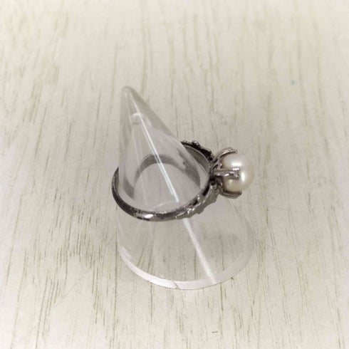 silver刻印 パールリング レディース 12