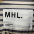 エムエイチエル MHL. リネン混 ストライプ柄 長袖シャツ メンズ L