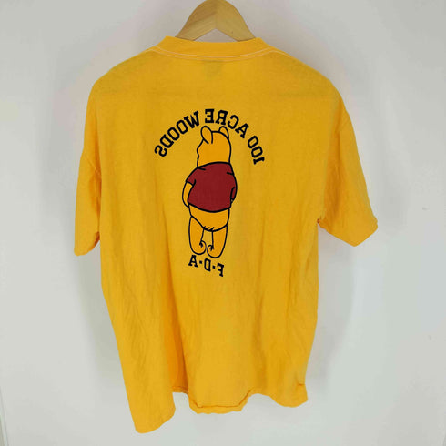 90S USA製 ONEITAボディ POWER-T キャラクタープリント クルーネック S/S Tシャツ メンズ import:XL