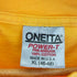 90S USA製 ONEITAボディ POWER-T キャラクタープリント クルーネック S/S Tシャツ メンズ import:XL