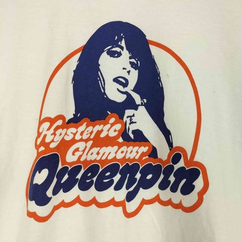 ヒステリックグラマー HYSTERIC GLAMOUR QUEENPIN Tシャツ メンズ JPN:XL