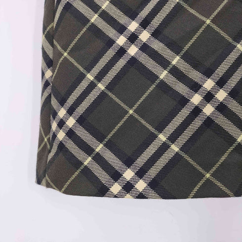 バーバリーズ BURBERRYS ウールノバチェックスカート レディース JPN:40