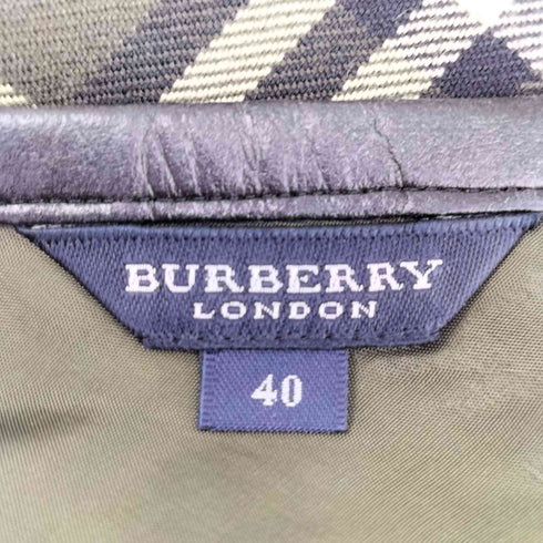 バーバリーズ BURBERRYS ウールノバチェックスカート レディース JPN:40