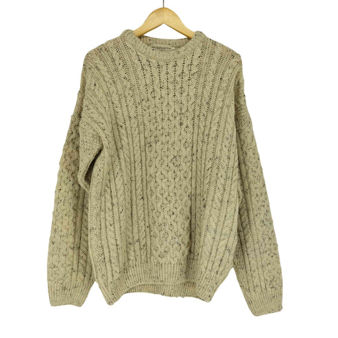 ARAN ISLANDS KNITWEAR ケーブルニット メンズ JPN:L