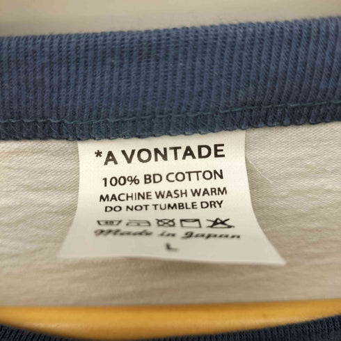 A VONTAGE S/S Ringer Tシャツ メンズ JPN:L
