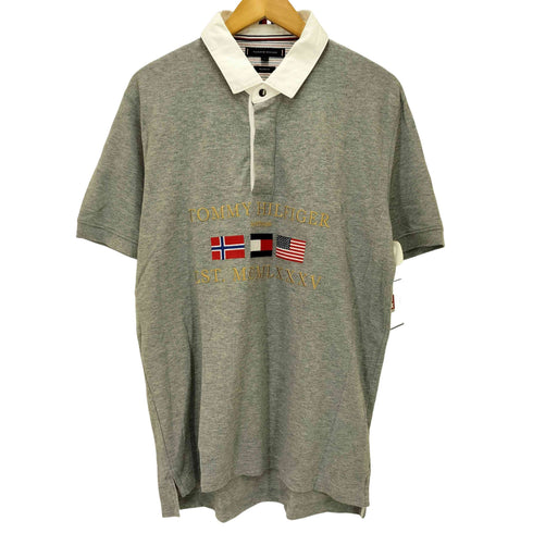 トミーヒルフィガー TOMMY HILFIGER RELAXED FIT S/S ポロシャツ メンズ import:L