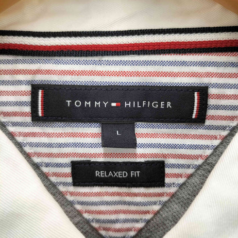 トミーヒルフィガー TOMMY HILFIGER RELAXED FIT S/S ポロシャツ メンズ import:L