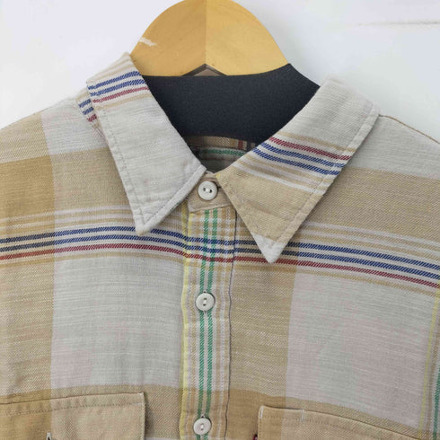 リーバイス LEVI STRAUSS&CO RELAXED ダブルポケット チェックワーカーシャツ メンズ JPN:S