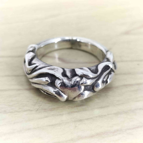 SAHRIVAR ハートデザインリング メンズ 19号