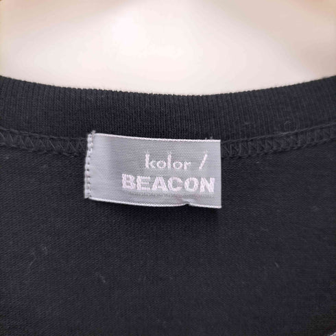 カラービーコン kolor BEACON ネックスイッチング プリント T-SHIRT メンズ JPN:1