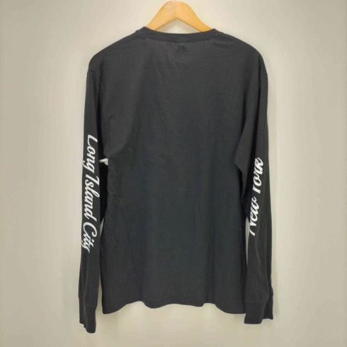 エーアイイー AiE 21SS PRINTED L/S TEE | BLACK メンズ import:M