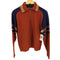 ジャンセン jantzen 70s MADE IN USA フリーダムスリーブ 襟付きハーフジップニット ロケットTALON メンズ import:M