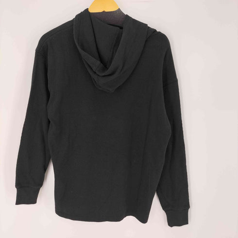 リーバイス Levis SILVERTAB グラフィック ジップアップフーディー ブラック CAVIAR メンズ JPN:S