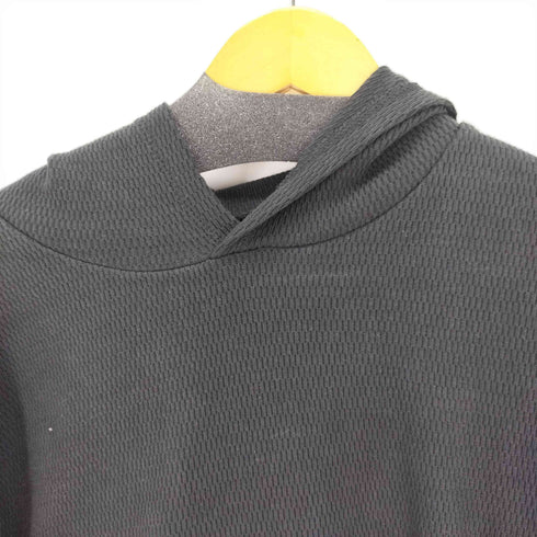 リーバイス Levis SILVERTAB グラフィック ジップアップフーディー ブラック CAVIAR メンズ JPN:S