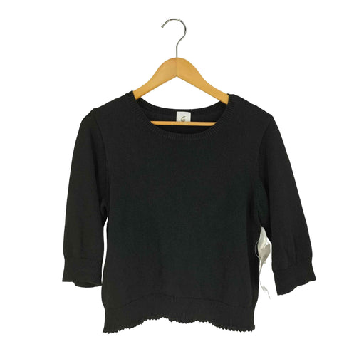 ロクビューティーアンドユースユナイテッドアローズ 6 BEAUTY & YOUTH UNITED ARROWS PICOT KNIT PULLOVER ピコット コットンナイロンニット レディース