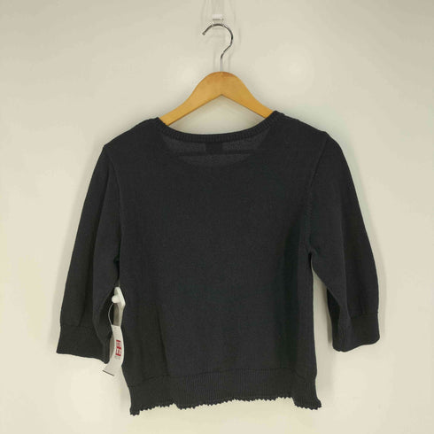 ロクビューティーアンドユースユナイテッドアローズ 6 BEAUTY & YOUTH UNITED ARROWS PICOT KNIT PULLOVER ピコット コットンナイロンニット レディース