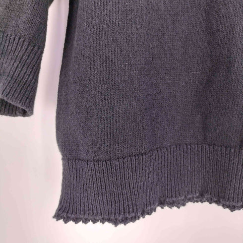 ロクビューティーアンドユースユナイテッドアローズ 6 BEAUTY & YOUTH UNITED ARROWS PICOT KNIT PULLOVER ピコット コットンナイロンニット レディース