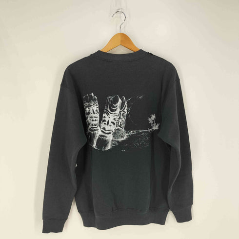 タルテックス TULTEX 90s USA製 BRONZE AGE 両面プリント クルーネックスウェット メンズ import:M