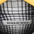 セブンバイセブン SEVEN BY SEVEN レーヨン チェック L/S シャツ メンズ JPN:L