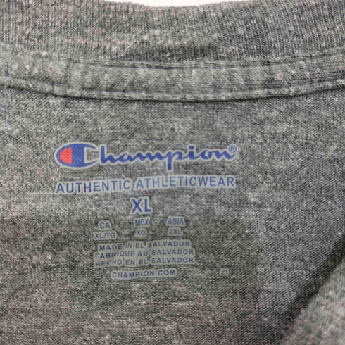 チャンピオン Champion 12th man centennial フロントプリントクルーネックTシャツ メンズ XL