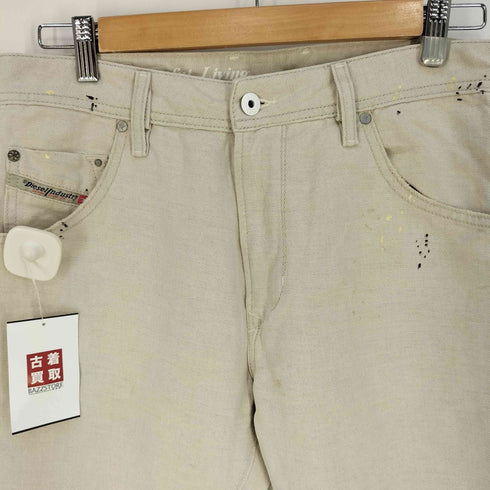 ディーゼル DIESEL KRAYVER リネンブレンド デニムパンツ メンズ 29