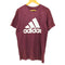 アディダス adidas AMPLIFIER TEE フロントパフォーマンスロゴプリントクルーネックTシャツ メンズ M