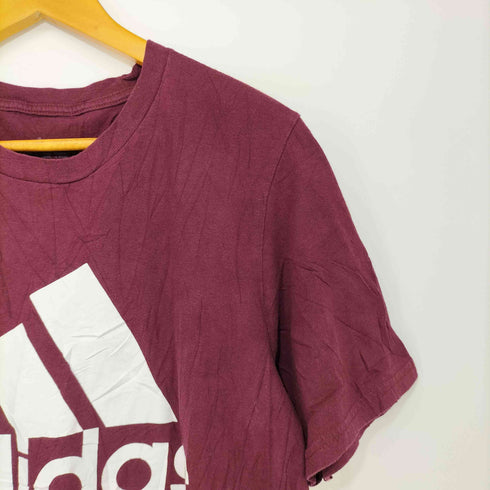 アディダス adidas AMPLIFIER TEE フロントパフォーマンスロゴプリントクルーネックTシャツ メンズ M