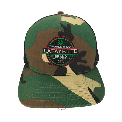 ラファイエット Lafayette 迷彩 カモ メッシュキャップ メンズ FREE