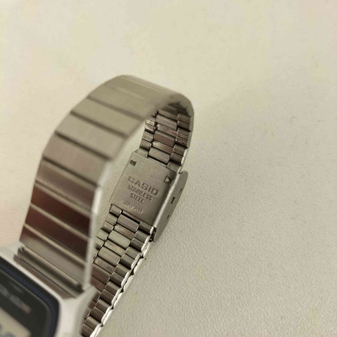 カシオ CASIO 681 L500 ステンレススチール デジタル腕時計 レディース