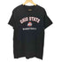 3段プリント クルーネック半袖Tシャツ メンズ