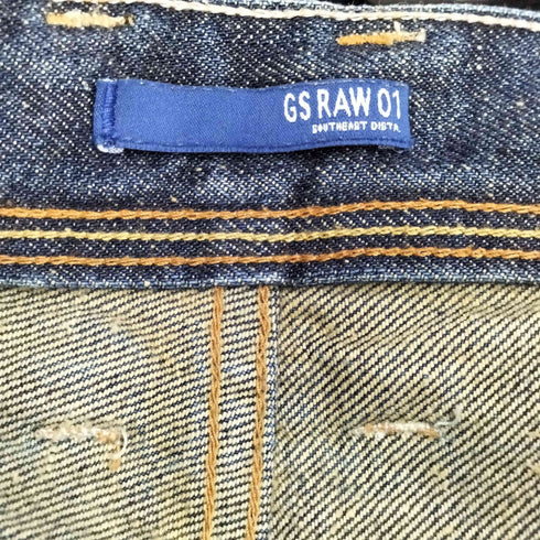 ジースターロー G-STAR RAW ATTACC STRAIGHT ダメージ ストレートデニムパンツ メンズ 30