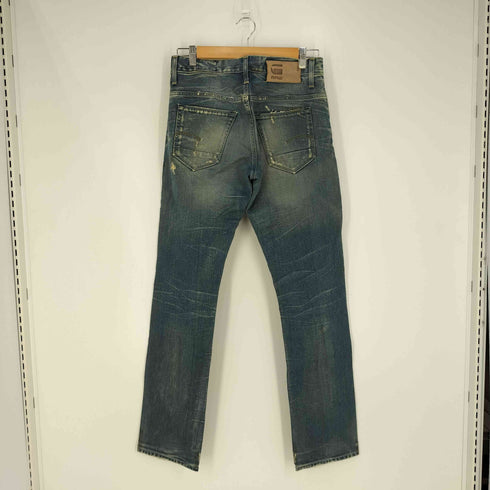 ジースターロー G-STAR RAW 3301 SLIM ダメージ スリムデニムパンツ メンズ 30