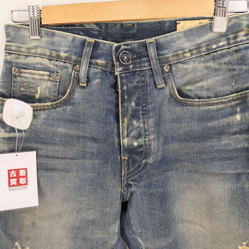 ジースターロー G-STAR RAW 3301 SLIM ダメージ スリムデニムパンツ メンズ 30