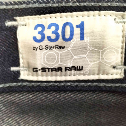 ジースターロー G-STAR RAW 301 STRAIGHT ダメージ ストレートデニムパンツ メンズ 31