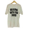 クウォータースナックス QUARTER SNACKS SKATING WITH YOU SUCKS クルーネックTシャツ メンズ JPN:L