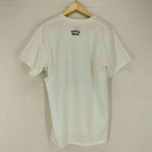 クウォータースナックス QUARTER SNACKS SKATING WITH YOU SUCKS クルーネックTシャツ メンズ JPN:L