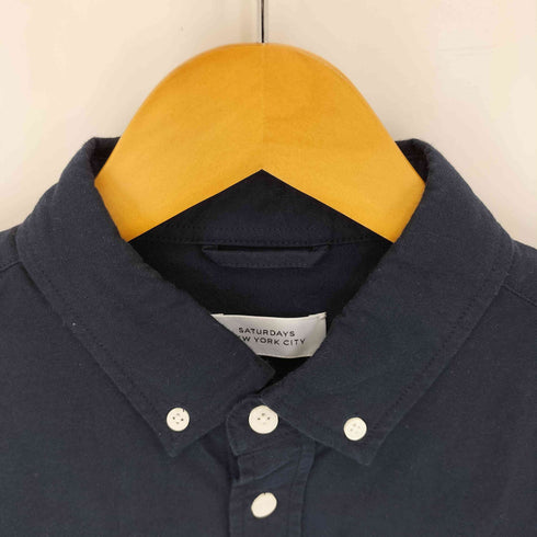 サタデーズニューヨークシティ Saturdays NYC コットン B.D L/S シャツ メンズ import:S
